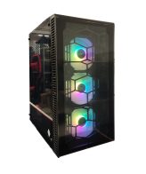 Kucište IG-MAX X3805-A06 GIANT GLASS, E-ATX, ventilator RGB 3x 120mm, 3xUSB, audio panel