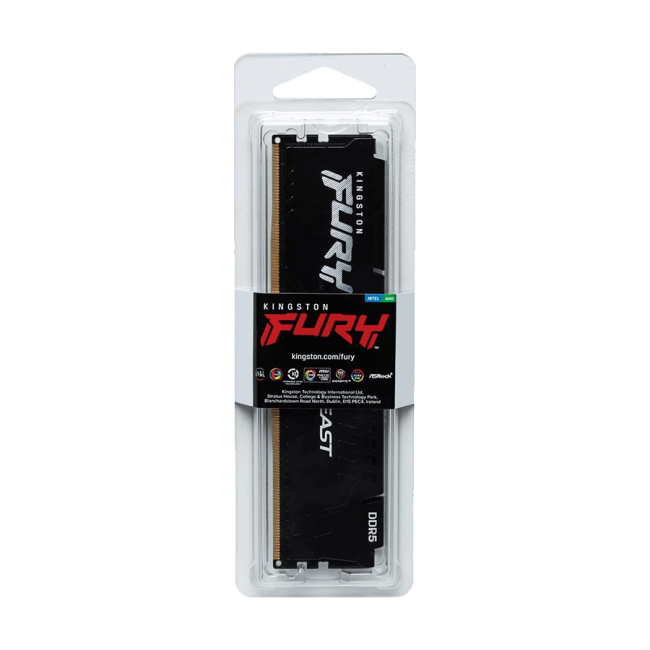 Kingston 32GB 5200MHz DDR5 Fury Beast, CL40, XMP 3.0 Ready, KF552C40BB-32 - Image 5