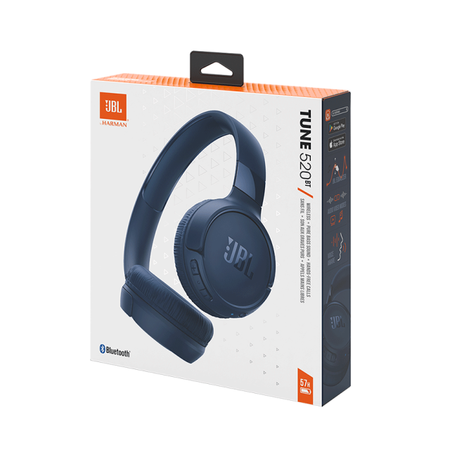 JBL slušalice TUNE 520BT BT blue - Image 8