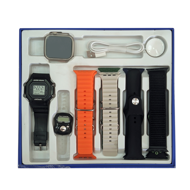 Pametni sat Telzeal TC59 Max Gift pack counter + 8 narukvica