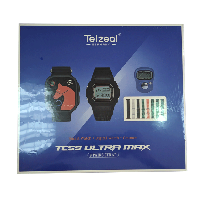 Pametni sat Telzeal TC59 Max Gift pack counter + 8 narukvica - Image 2