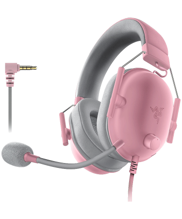 Slušalice Razer BlackShark V2 X - Wired Gaming Headset - Quartz Pink - FRML Packaging RZ04-03240800-R3M1