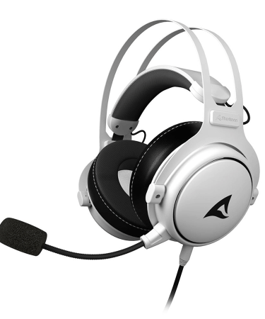 Slušalice sa mikrofonom SHARKOON gaming Skiller SGH50 White