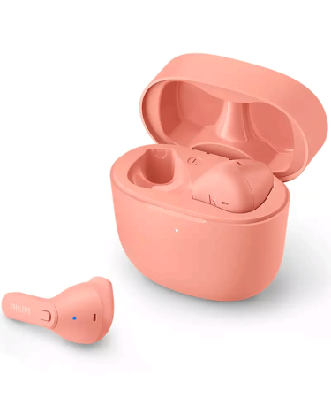 Philips bežične slušalice TAT2236PK BT, do 18h baterija, mikrofon, vodootpornost IPX4, domet 10m