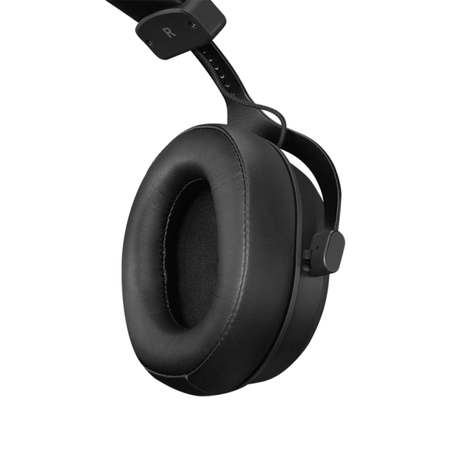 Slušalice sa mikrofonom gaming RAMPAGE ONYX-S Black USB 7.1 Version RGB Led Headset on line led and volume Controller - Image 6