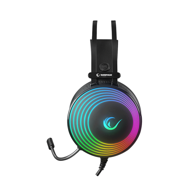 Slušalice sa mikrofonom gaming  RAMPAGE Rampage RM-K97 HELIX USB 7.1 Version RGB - Image 3
