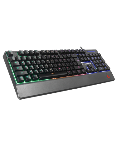 Tastatura gaming RAMPAGE KB-R34 WINNER Semi Mechanical US Layout Rainbow Illuminated Gaming Keyboard