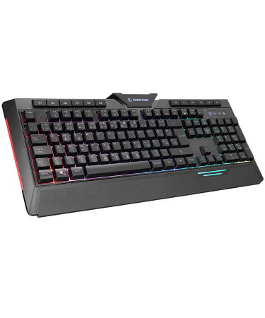 Tastatura gaming RAMPAGE RAPIDO PLUS Semi Mechanical Sound Sensitive BiH Layout Rainbow Backlit Macro programable