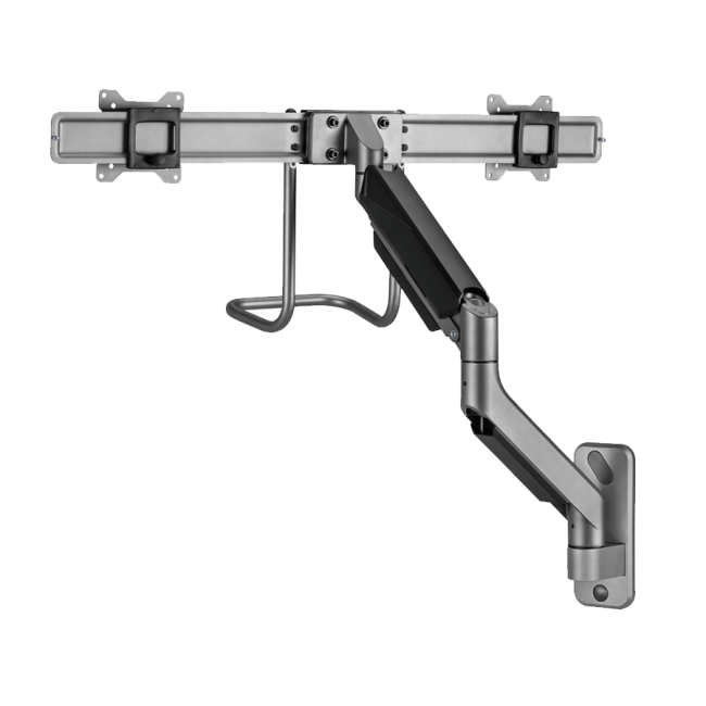 NOSAČ ZA DVA MONITORA GEMBIRD MA-WA2-02, montaža na zid, 17”-32”, up to 8 kg - Image 3