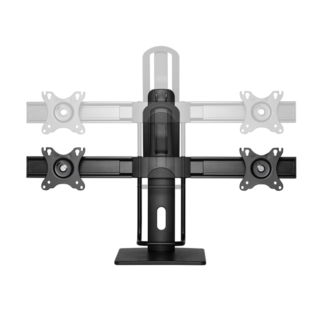 NOSAČ STALAK ZA DVA MONITORA GEMBIRD MS-D2-01, do 27”, up to 6 kg - Image 15