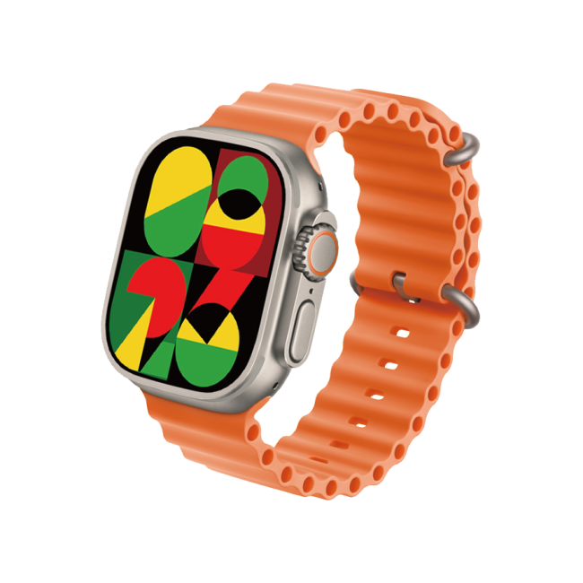 Pametni sat Modio MC92 Ultra 2 Orange dvije narukvice