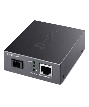 TP Link TL-FC311A-2 10/100/1000 Mbps RJ45 do 1000 Mbps Single-mode SC WDM dvosmjerni fiber ConverterPORT: 1× Gigabit SC port, 1× Gigabit RJ45 port