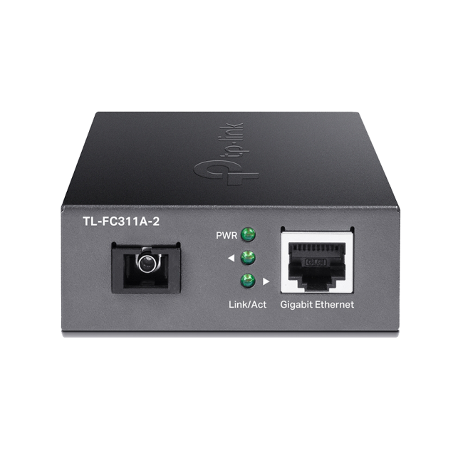 TP Link TL-FC311A-2 10/100/1000 Mbps RJ45 do 1000 Mbps Single-mode SC WDM dvosmjerni fiber ConverterPORT: 1× Gigabit SC port, 1× Gigabit RJ45 port - Image 3