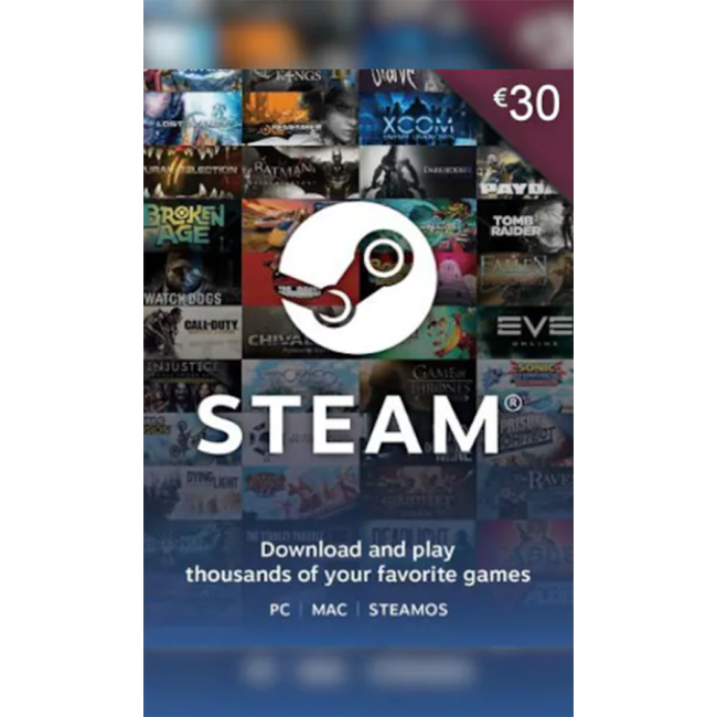 Steam gift card 30E - Global