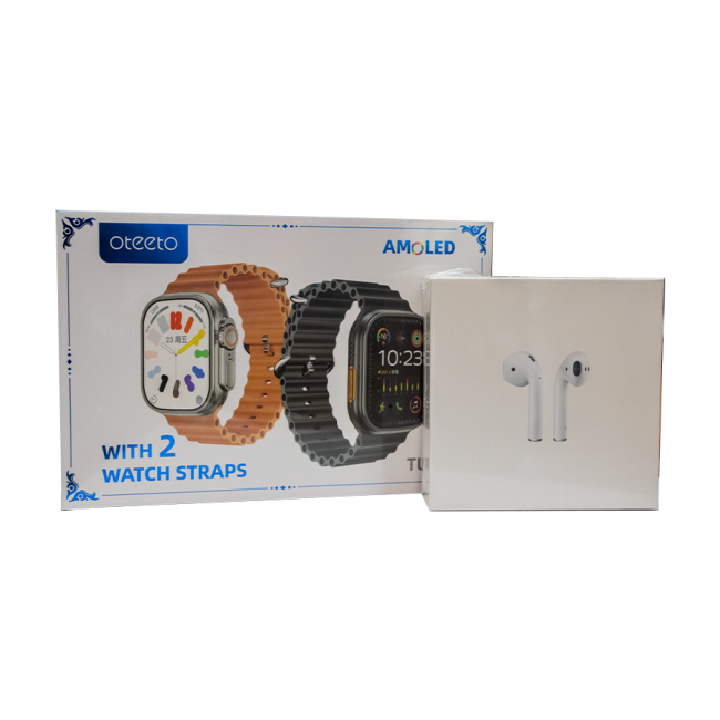 Pametni sat Oteeto TU96 Smart Duo black + slušalice poklon - Image 6