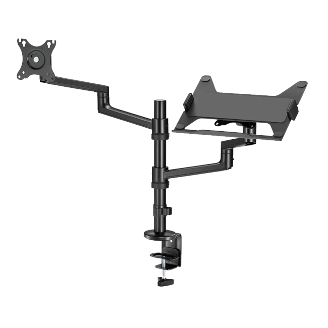 NOSAČ ZA MONITOR I LAPTOP GEMBIRD MA-DA-04, montaža na stol, monitors up to 32" and notebooks up to 17,3"