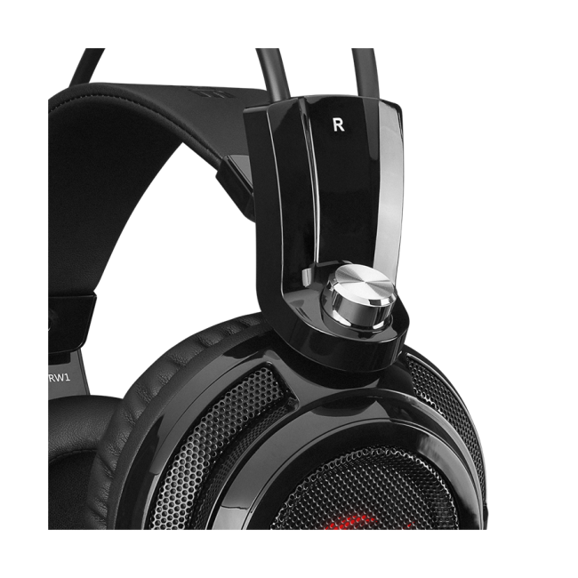 Slušalice sa mikrofonom gaming RAMPAGE SN-RW1 VIPER Black 7.1 USB Gaming Headset with Microphone - Image 4