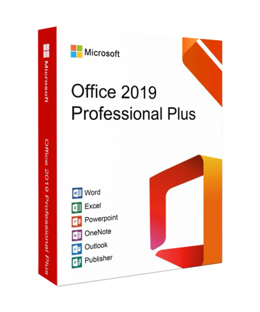Microsoft Office Pro Plus 2019 - Jednokratna kupovina za 1 PC / Digitalno preuzimanje