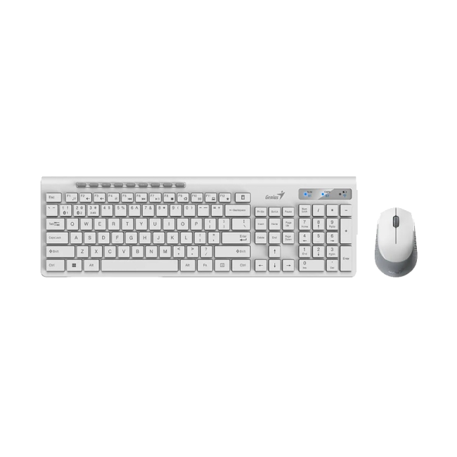 Tastatura + miš wireless i bluetooth GENIUS SlimStar 8230, black, BiH, 31340015410 - Image 2