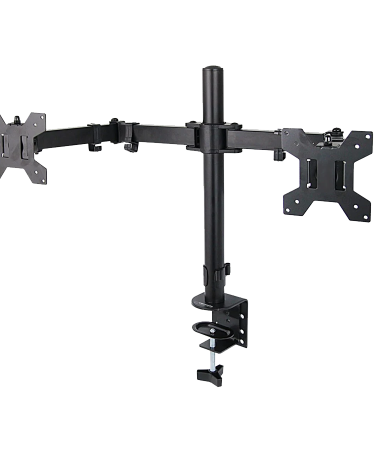 NOSAČ ZA DVA MONITORA ESPERANZA DESK HOLDER, 10"-27" SYLEN, ERW018