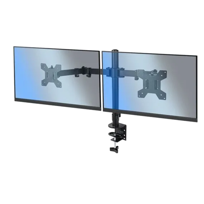 NOSAČ ZA DVA MONITORA ESPERANZA DESK HOLDER, 10"-27" SYLEN, ERW018 - Image 2