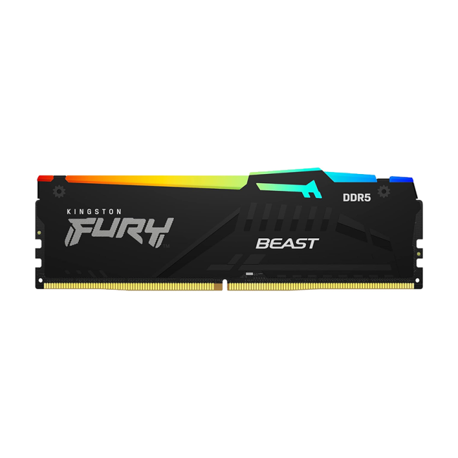 Kingston 16GB 5200MHz DDR5 RGB Fury Beast RGB CL36 EXPO KF552C36BBEA-16 - Image 2