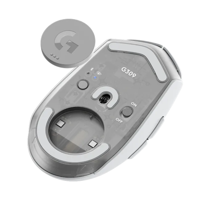 Miš LOGITECH G309 LIGHTSPEED Wireless Bluetooth Gaming Mouse WHITE 910-007207 - Image 5
