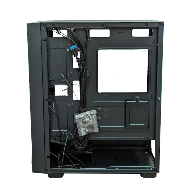 KUĆIŠTE GNC EZ COOL GAMING HC-625B BEZ NAPAJANJA, Tempered Glass, 3x120 RGB ventilator - Image 12