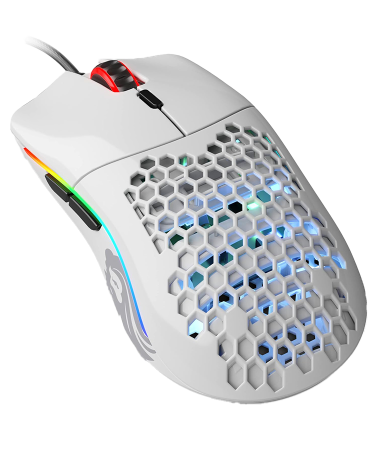 Miš Glorius gaming Race D RGB GD-GWHITE glossy white