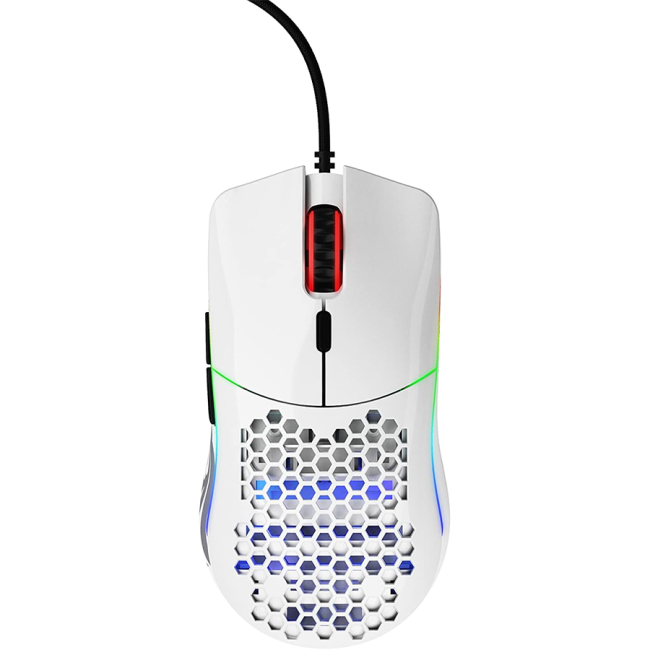Miš Glorius gaming Race D RGB GD-GWHITE glossy white - Image 3