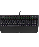 Tastatura gaming RAMPAGE KB-R91 Black USB Rainbow Backlight Water Proof BiH Layout Optical Switch