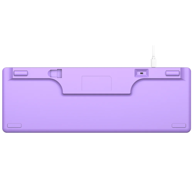 Tastatura gaming RAMPAGE REBEL purple, Mechanical, Low Profile, red switch, US Layout, Rainbow - Image 6