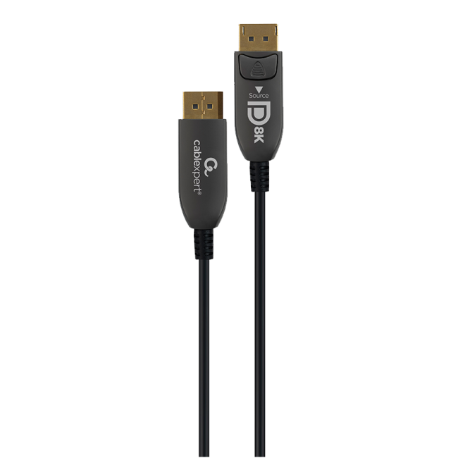 DisplayPort kabal 10m GEMBIRD, muški DisplayPort na muški DisplayPort Active Optical (AOC) 8K AOC Premium Series, CC-DP8K-AOC-10M - Image 2
