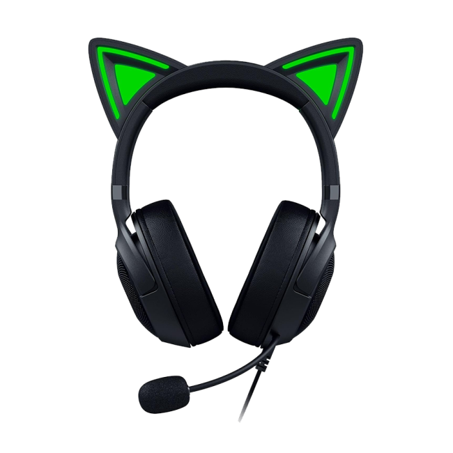 Slušalice Razer Kraken Kitty V2 - USB Headset with RGB Kitty Ears - Black - FRML Packaging RZ04-04730100-R3M1 - Image 2