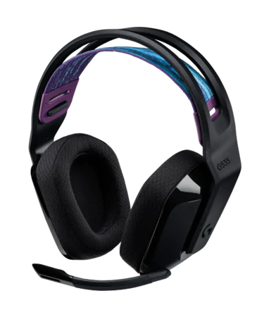 Slušalice sa mikrofonom, Logitech G G535 LIGHTSPEED black wireless, Discord Certified, 939-002219