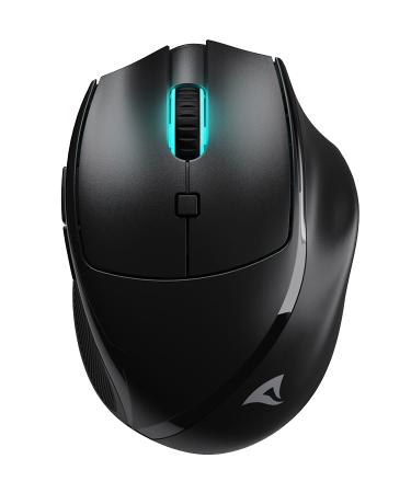 Miš SHARKOON OfficePal M25W Black, wireless/wire dual mode