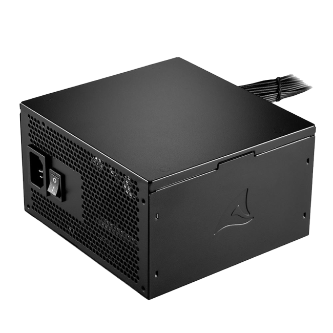 Napojna jedinica SHARKOON gaming Rebel P10 650W ATX 3.1, Flat fixed Cables, Cybernetics Bronze - Image 3