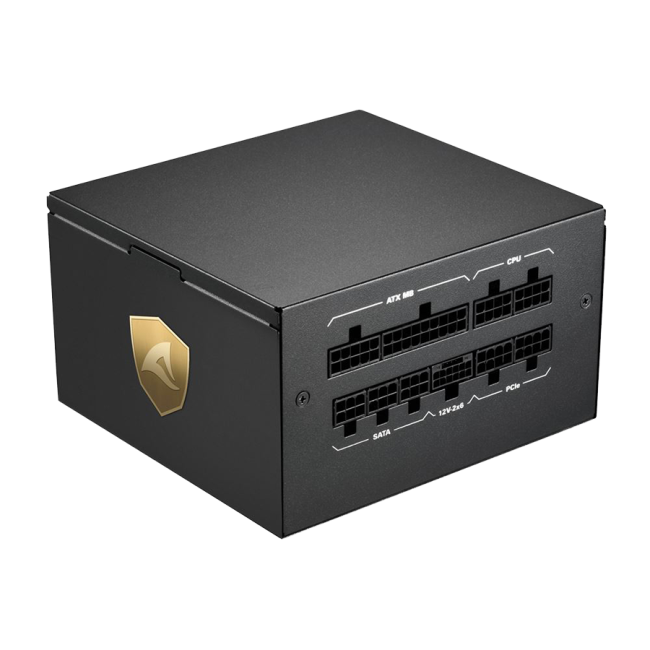 Napojna jedinica SHARKOON gaming Rebel P20 850W ATX 3.1, LLC+DC-to-DC, Fully-Modular, Cybenetics Gold - Image 6