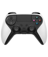 Game Pad gaming RAMPAGE Snopy Tactic White Bluetooth Dual Vibration PS4 Gamepad Joypad, 40929