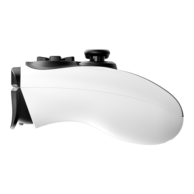Game Pad gaming RAMPAGE Snopy Tactic White Bluetooth Dual Vibration PS4 Gamepad Joypad, 40929 - Image 3
