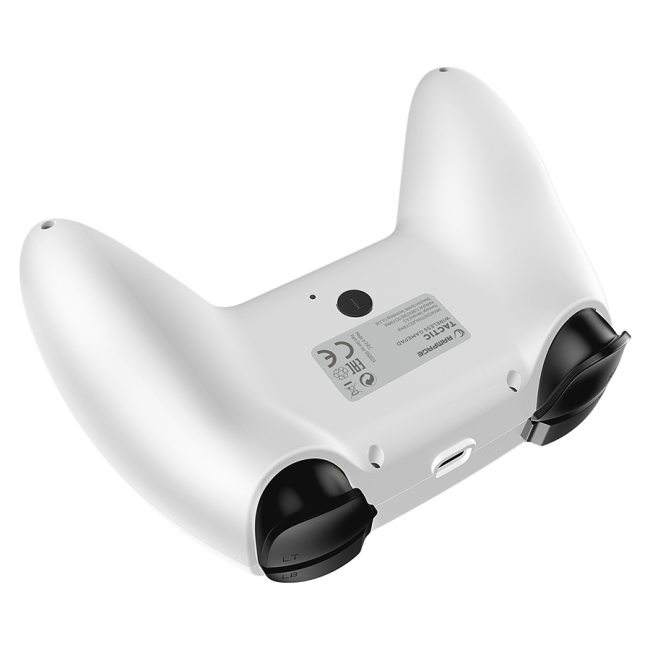Game Pad gaming RAMPAGE Snopy Tactic White Bluetooth Dual Vibration PS4 Gamepad Joypad, 40929 - Image 6
