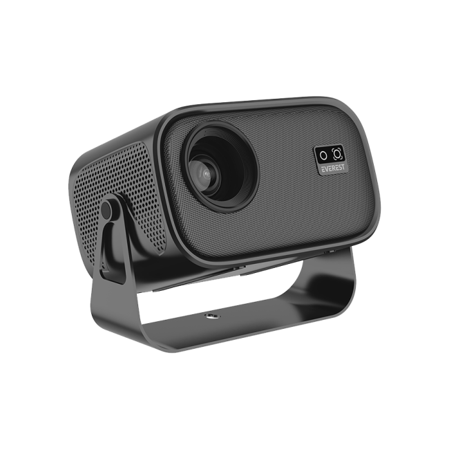 Projektor EVEREST PJ04 Pandora Black/Gray Portable 1280*720P 7500 Lumen 4K Supported Andriod 13 HD Projector, 39828 - Image 3