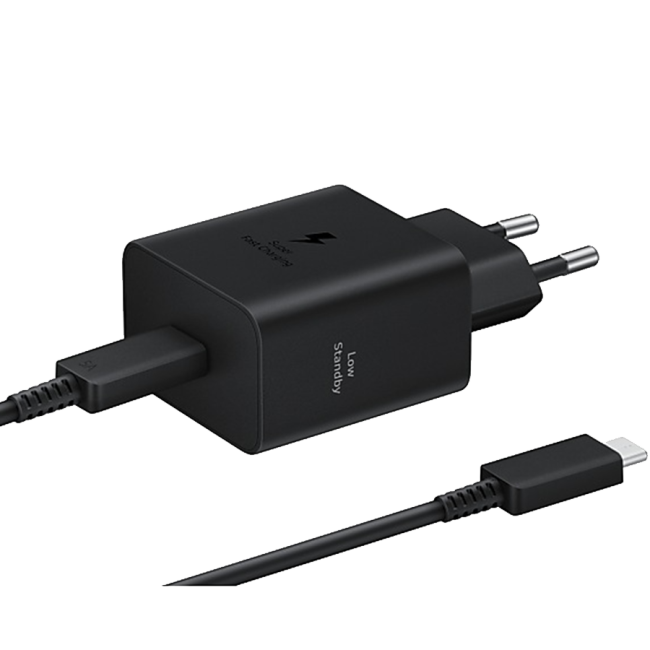 Punjač SAMSUNG ORG. USB Type-C Super Fast 45W Charger Black sa kablom EP-T4511XBEGEU - Image 4