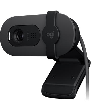 WEB camera LOGITECH Brio 100, USB Black, 1920x1080, 960-001585