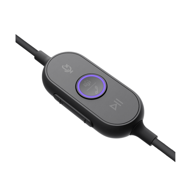 Slušalice sa mikrofonom Logitech Zone Wired MSFT Teams USB black MICROSOFT CERTIFIED, USB-C, USB-A adapter included, 981-000870 - Image 4