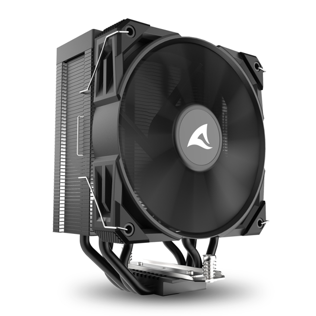 CPU hladnjak Sharkoon A40 Black Air Cooler Intel AMD - Image 2
