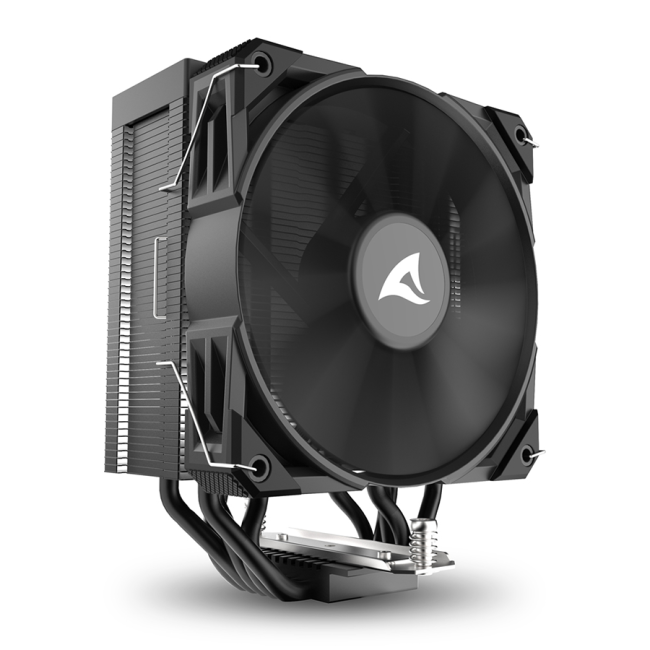 CPU hladnjak Sharkoon A50 Black Air Cooler Intel AMD - Image 2