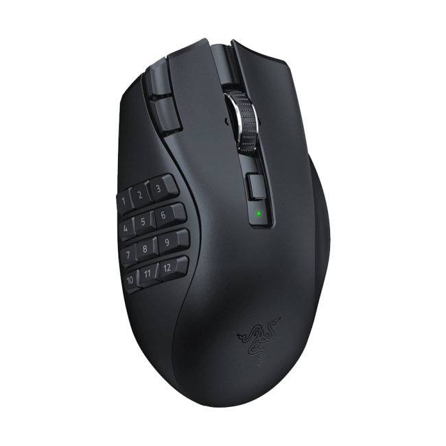 Miš Razer Naga V2 HyperSpeed - Wireless MMO Gaming Mouse - EU Packaging, RZ01-03600100-R3G1 - Image 2