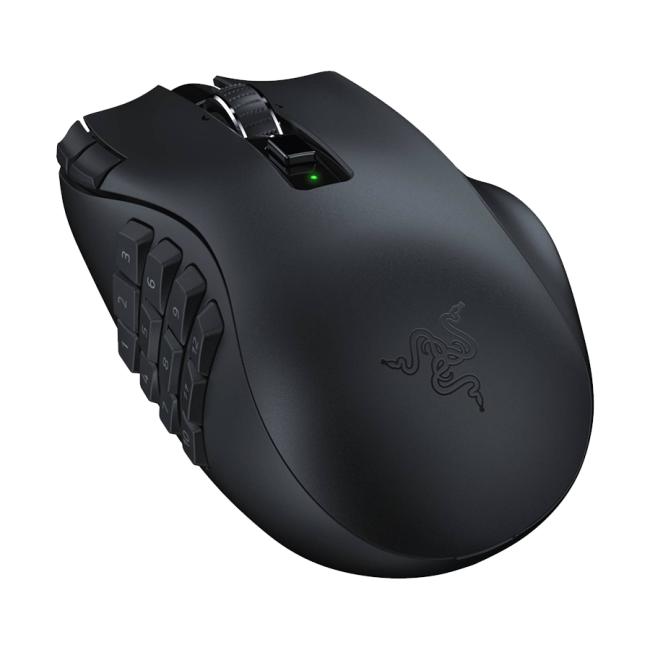 Miš Razer Naga V2 HyperSpeed - Wireless MMO Gaming Mouse - EU Packaging, RZ01-03600100-R3G1 - Image 3