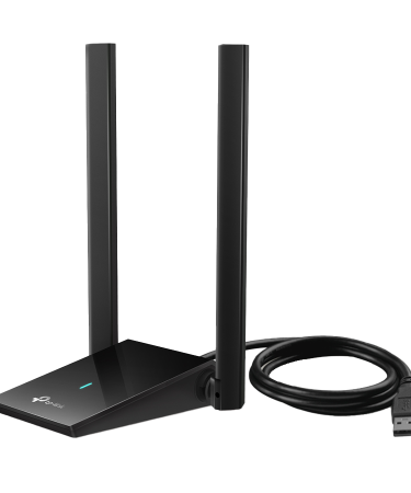TP-Link ARCHER-TX20U-PLUS AX1800 High Gain Dual Band Wi-Fi 6 USB Adapter, 1201 Mbps at 5 GHz + 574 Mbps at 2.4 GHz, 2× High Gain External Antennas ( A